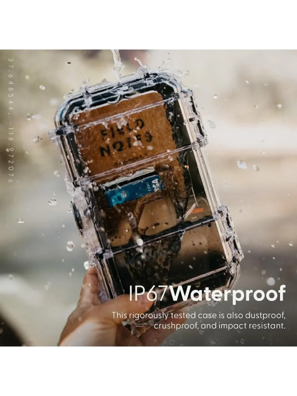Durable 56 Dry Box - Tough Protective Case for Cameras, Phones, Camping & Water
